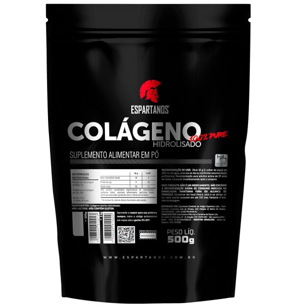 Colágeno Hidrolisado 500 g – Espartanos