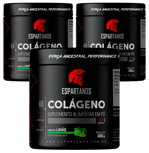 Kit 3x Colágeno – Espartanos