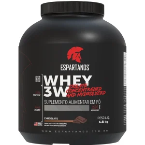 Whey Protein 3W Espartanos Performance Total 1,8Kg – Sabor: Baunilha
