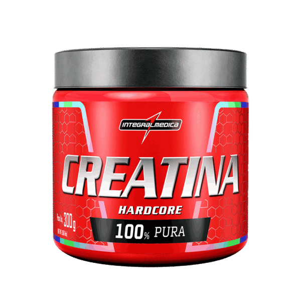 Creatina 100% Pura 300g Hardcore