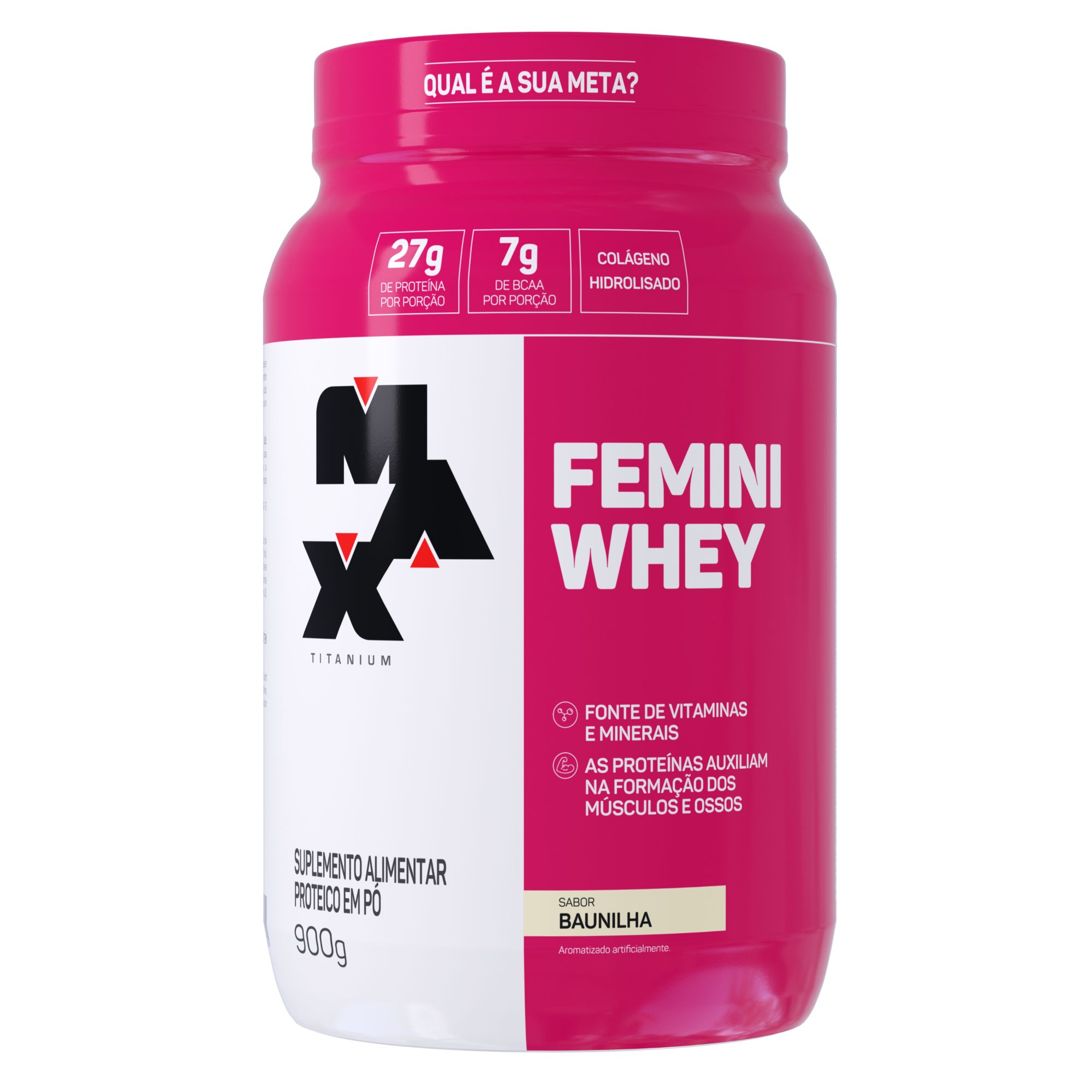 Femini Whey 900G Baunilha