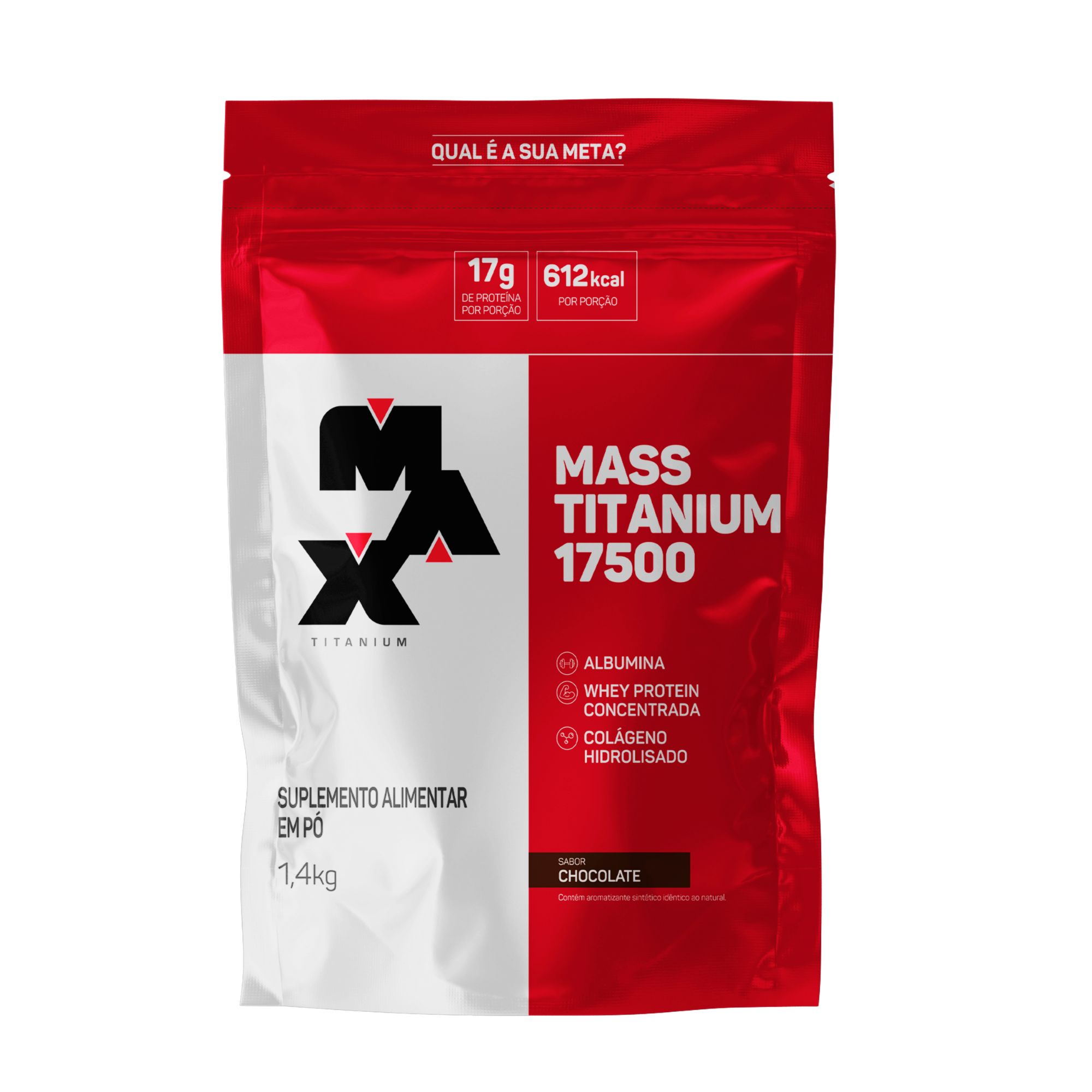 Mass Titanium Refil 1,4Kg Chocolate