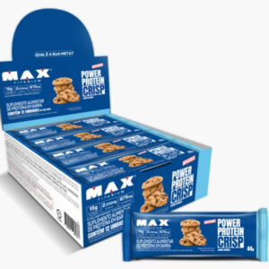 Power Protein Crisp Cookies – 12 unidades de 44g