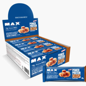 Power Protein Crisp Milk Caramel – 12 unidades de 44g