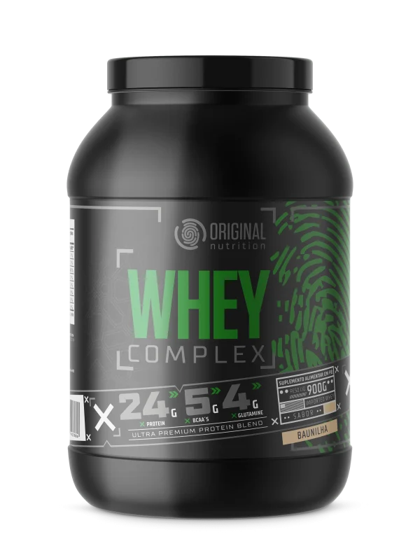 Whey Complex Protein Blend 900g – Original Nutrition – Sabor: Baunilha