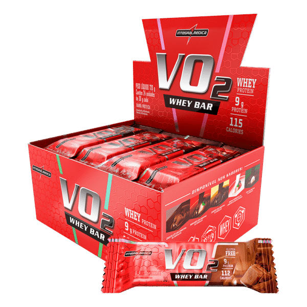 VO2 Whey Bar 12 unid