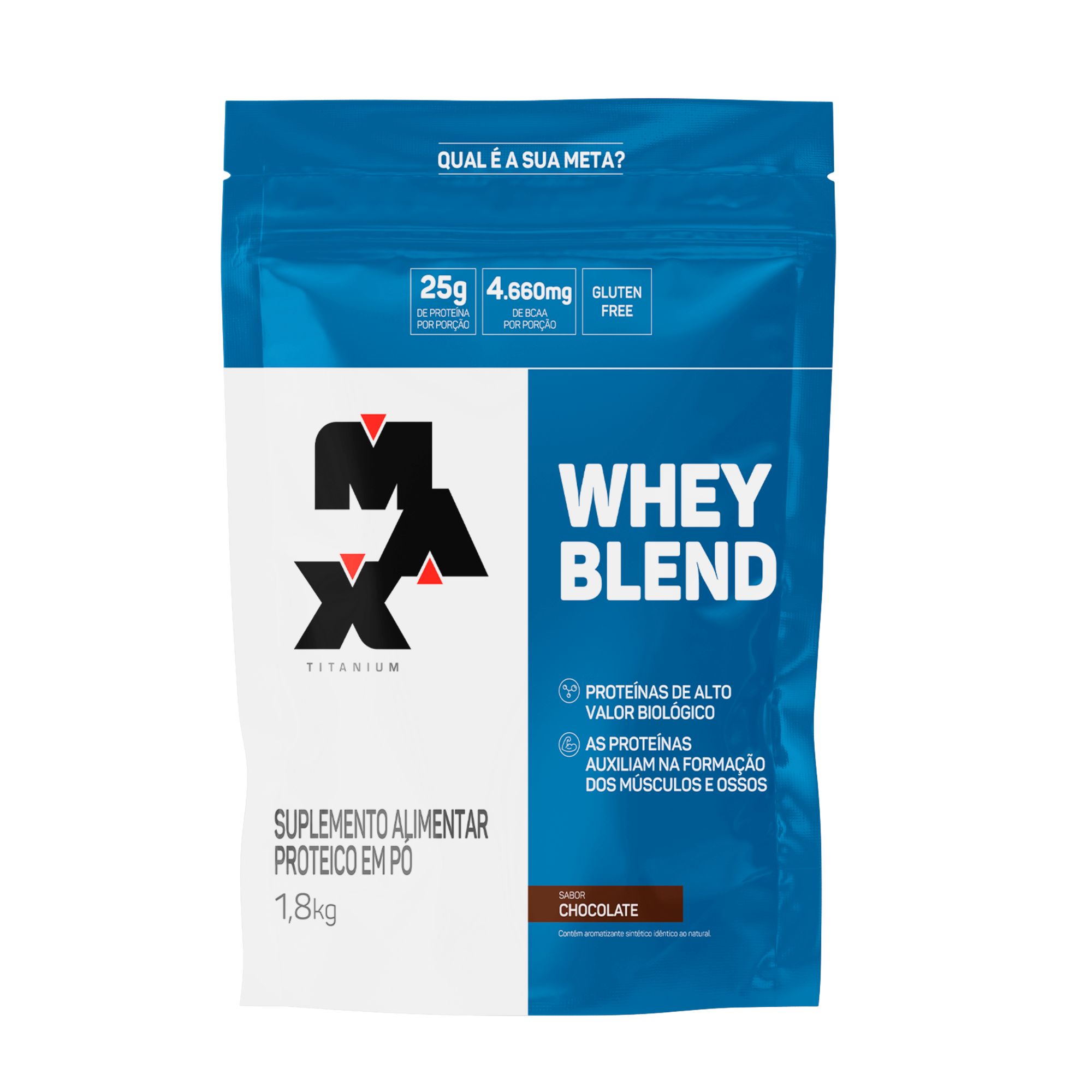 Whey Blend 1,8Kg – Nova Fórmula Chocolate