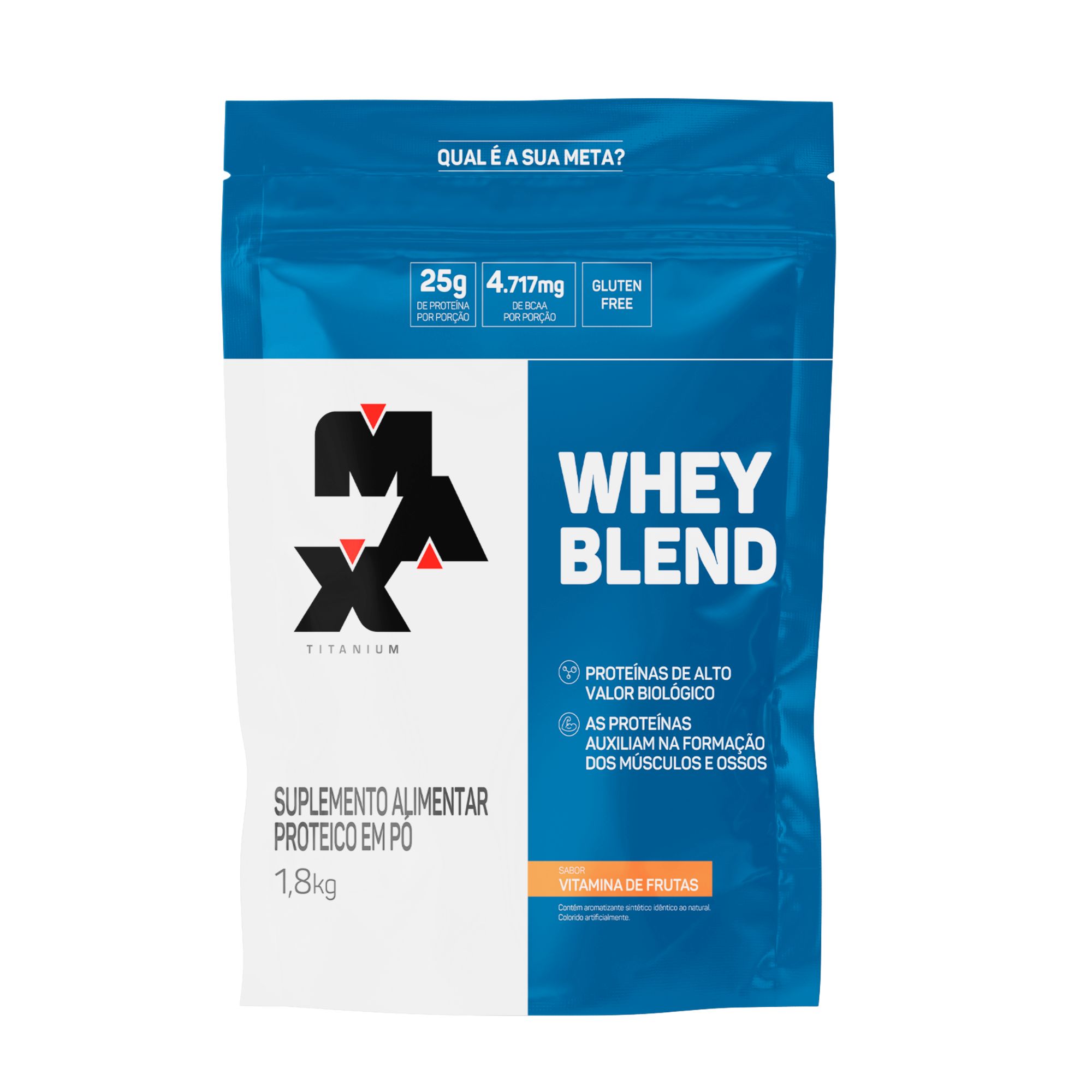 Whey Blend 1,8Kg – Nova Fórmula Vitamina de Frutas