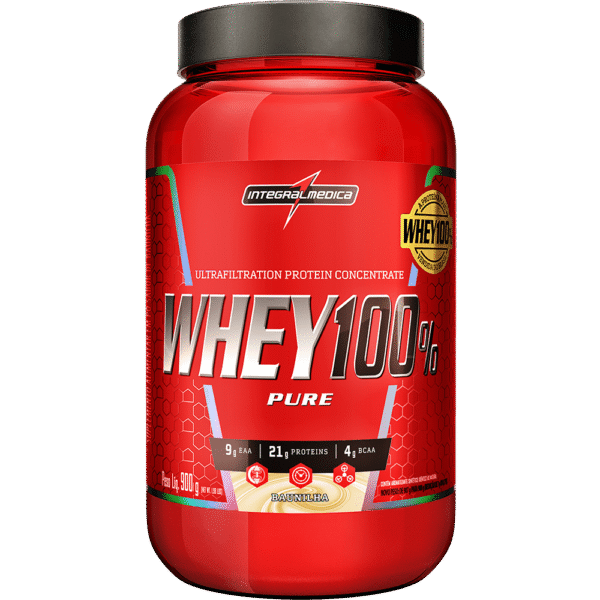 Whey Protein Concentrado Pote 900g