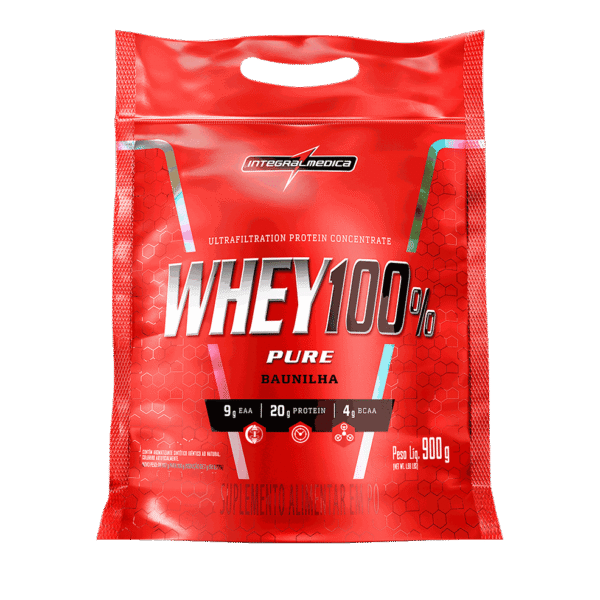 Whey Protein Concentrado Pouch 900g
