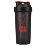 Coqueteleira Shaker 600ml Fumê C/ Vermelho – Espartanos